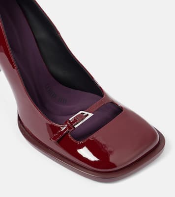 Escarpins Mia 95 en cuir verni | The Attico
