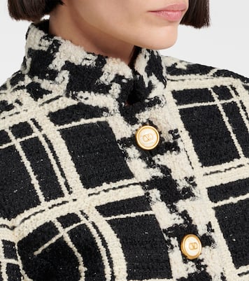 Veste Mossi en tweed de laine mélangée | Valentino
