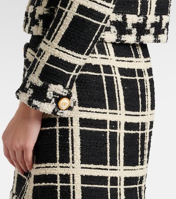 Veste Mossi en tweed de laine mélangée | Valentino