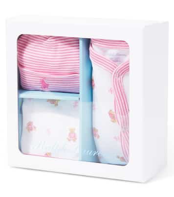 Baby - Body, bavaglino e berretto in cotone | Polo Ralph Lauren Kids