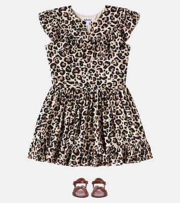 Cho ruffled leopard-print dress | Molo