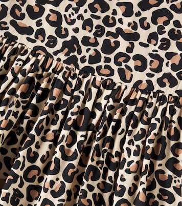 Cho ruffled leopard-print dress | Molo