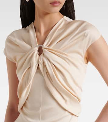 Robe longue Tova en crêpe | Tove
