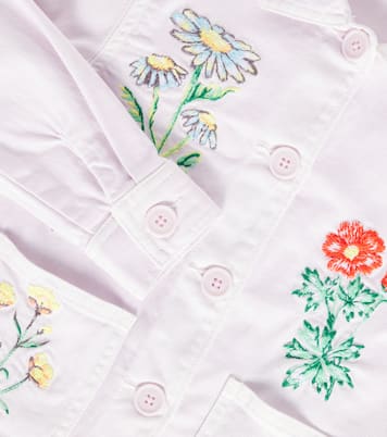 Chaqueta de algodón bordada | Stella McCartney Kids
