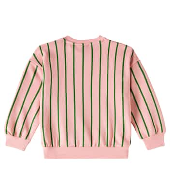 Felpa in cotone a righe | Mini Rodini