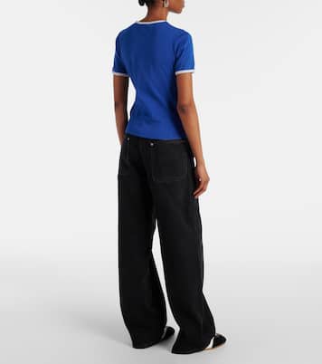 T-Shirt Heritage aus Baumwoll-Jersey | Courrèges
