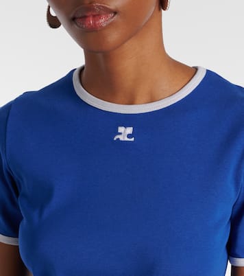 T-Shirt Heritage aus Baumwoll-Jersey | Courrèges