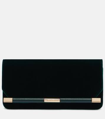 Pochette 202 Mini en velours | Victoria Beckham