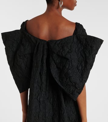 Robe longue brodée en jacquard | Erdem