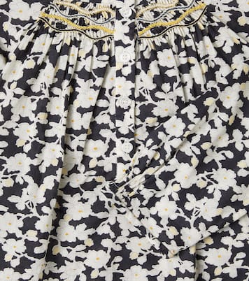 Biancarosa floral cotton shirt | Bonpoint
