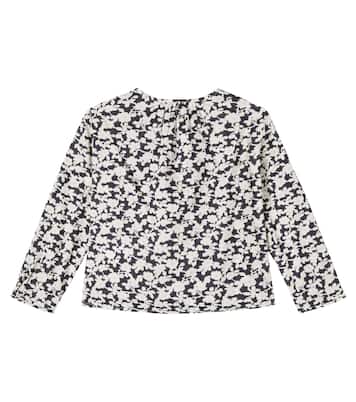 Biancarosa floral cotton shirt | Bonpoint