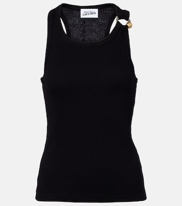 Tank top Piercing de jersey de algodón | Jean Paul Gaultier