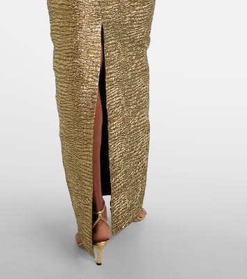 Robe Micheline aus Seersucker | Emilia Wickstead