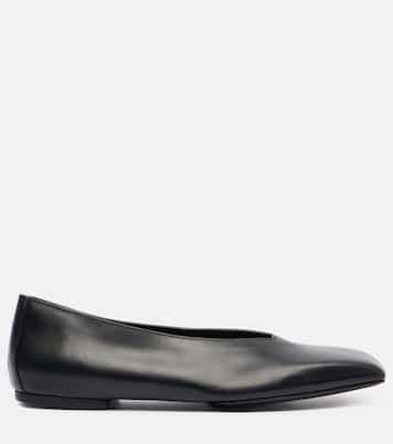 Leather ballet flats | Rick Owens