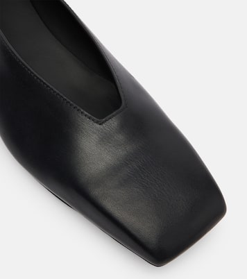 Leather ballet flats | Rick Owens