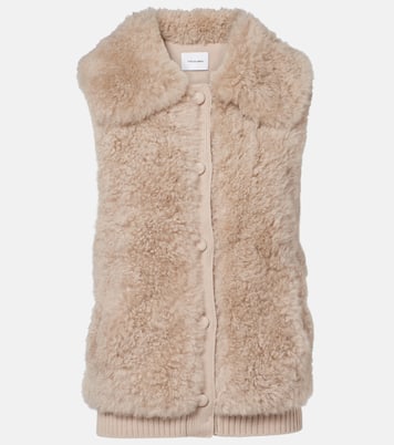 Shearling vest | Yves Salomon