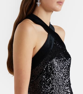 Vestido corto Isla con lentejuelas | Simkhai