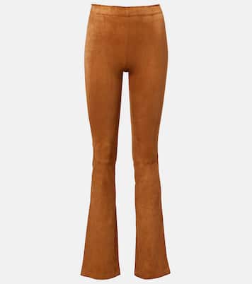 JP Long suede flared pants | Stouls