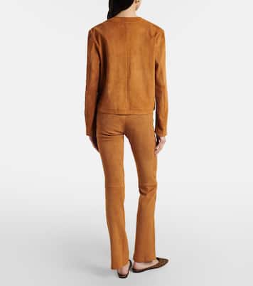 JP Long suede flared pants | Stouls