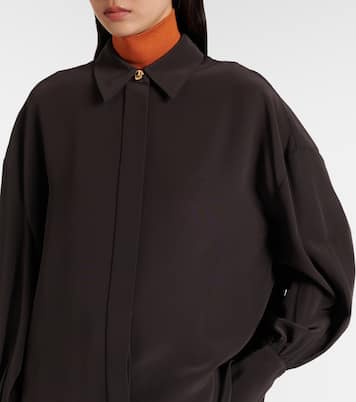 Camilia satin twill shirt | Joseph