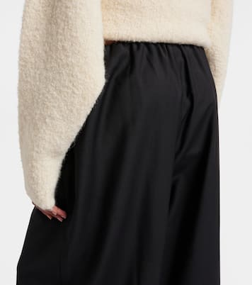 Wool wide-leg pants | Toteme