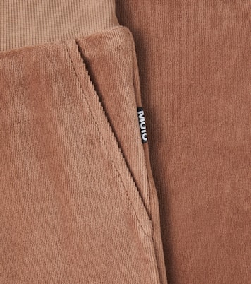 Cotton-blend jersey sweatpants | Molo
