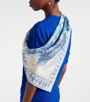 Pañuelo de seda estampado | Ferragamo