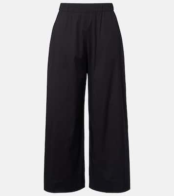 Weite Cropped-Hose Pece aus einem Baumwollgemisch | Max Mara