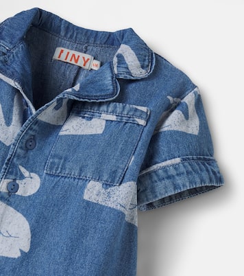 Baby - Salopette di jeans Big Swans | Tinycottons