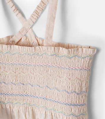 Florentina smocked cotton top | Louise Misha