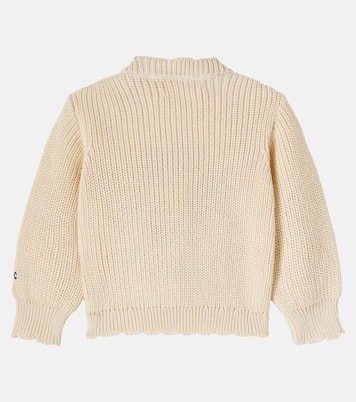 Baby Pixel Daisy cotton sweater | Bobo Choses