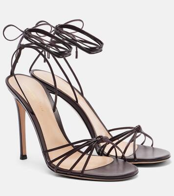 105 leather slingback sandals | Gianvito Rossi