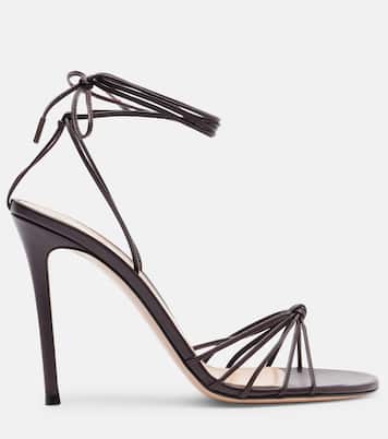 105 leather slingback sandals | Gianvito Rossi