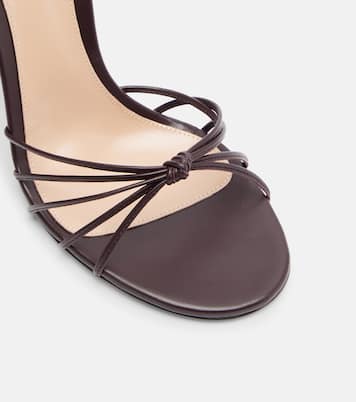 105 leather slingback sandals | Gianvito Rossi