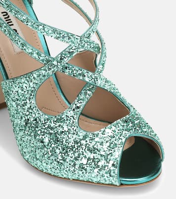 Pumps con cristalli | Miu Miu