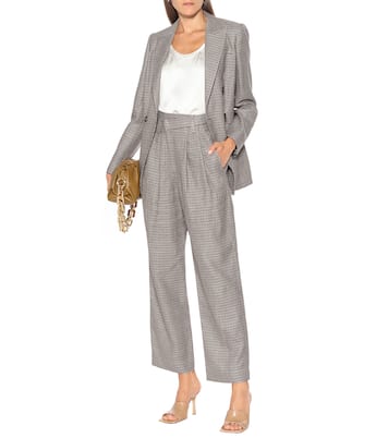 Karierte Hose aus Tweed | Brunello Cucinelli