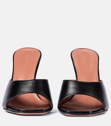 Lupita leather mules | Amina Muaddi