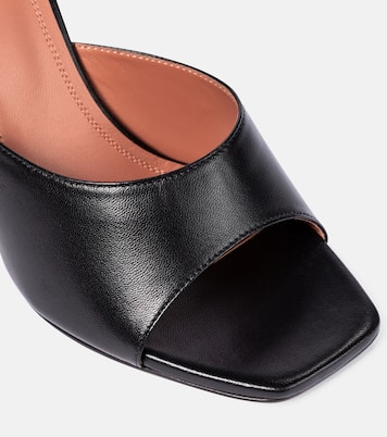 Lupita leather mules | Amina Muaddi