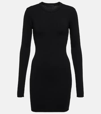 Rib-knit wool minidress | Wardrobe.NYC