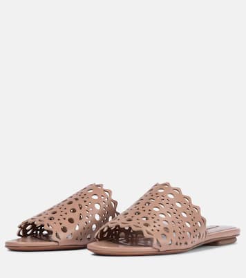 Leather sandals | Alaïa