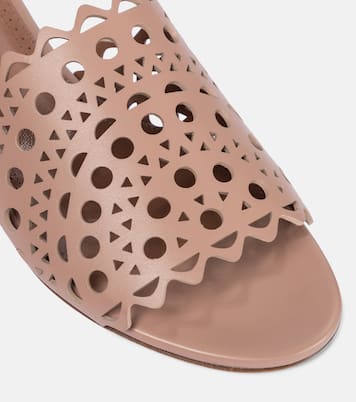 Leather sandals | Alaïa