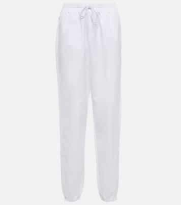 Zip-cuff high-rise sweatpants | Wardrobe.NYC