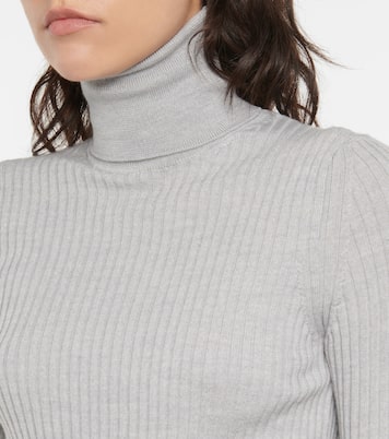 Ribbed wool turtleneck sweater | Moncler