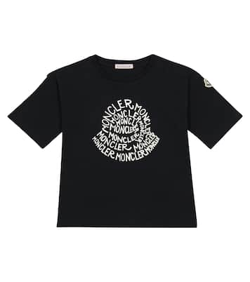 T-shirt in cotone con stampa | Moncler Enfant