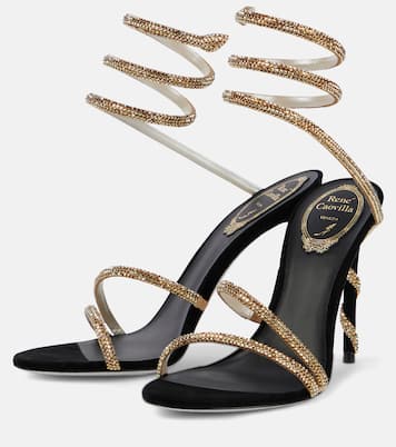 Margot embellished suede sandals | Rene Caovilla