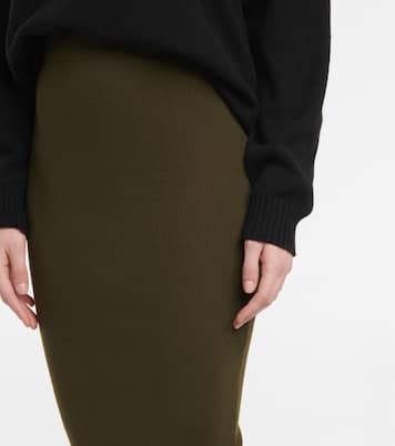 Falda midi en mezcla de cachemir | Tom Ford