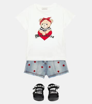 T-shirt in cotone con stampa | Monnalisa