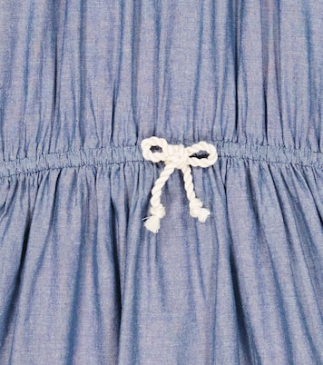 Kleid Pattie aus Chambray mit Spitze | Zimmermann Kids