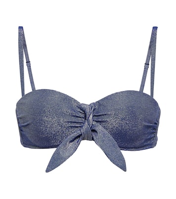 Top de bikini bandeau de rayas | Heidi Klein