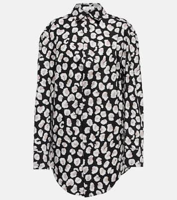 Camicia in cotone con stampa | Alaïa